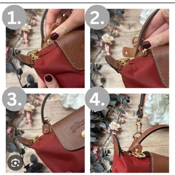 New Strap for Longchamp Bag Strap Conversion Kit - Picture 3 of 5